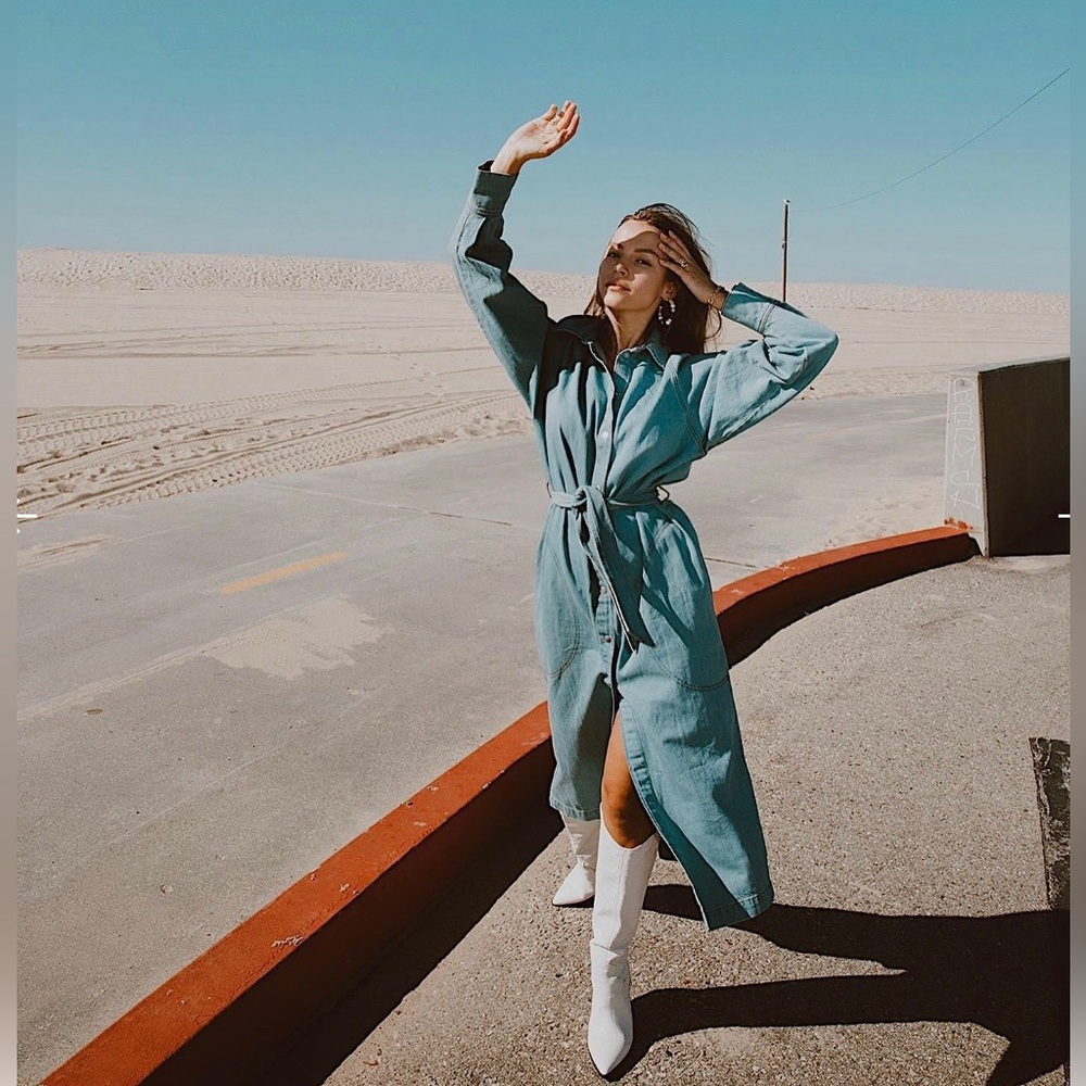 Denim dress H&M
